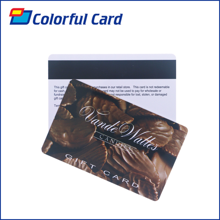 Magnetic stripe card