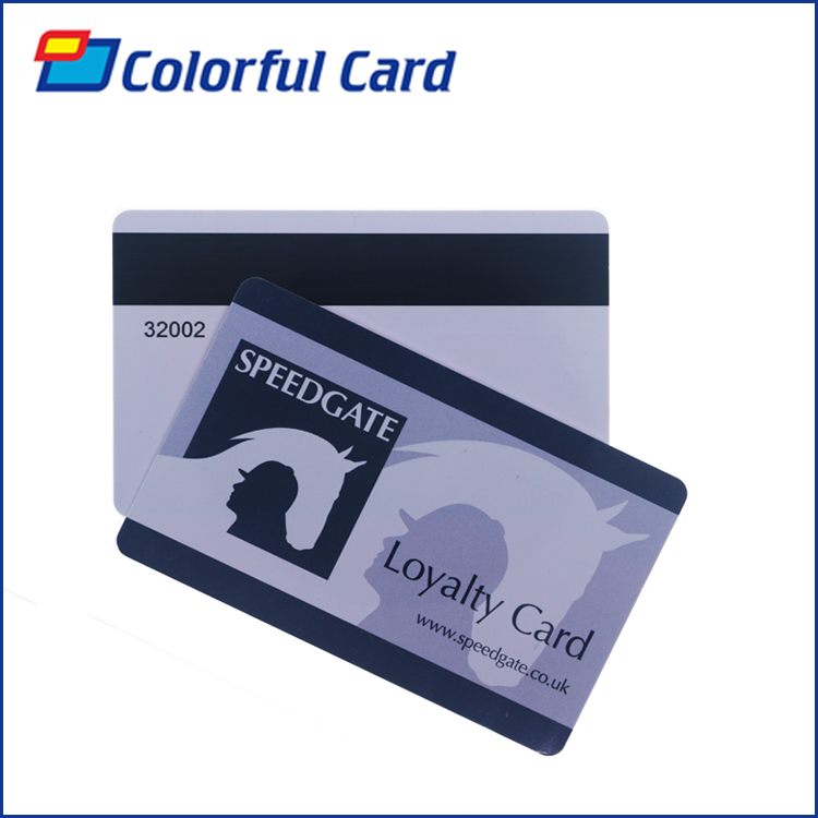 Magnetic stripe card