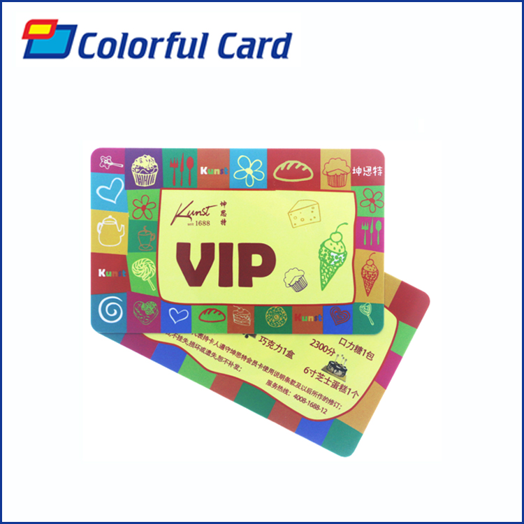 PVC gift card